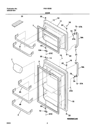 Diagram for FRX15BBBW0