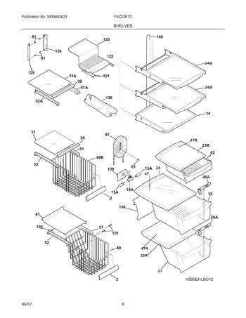 Diagram for FSC23F7DSBE