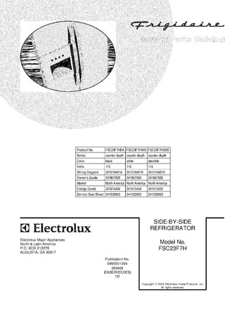 Diagram for FSC23F7HBA