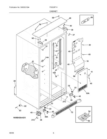 Diagram for FSC23F7HBA