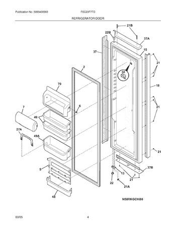 Diagram for FSC23F7TDS3