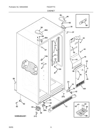 Diagram for FSC23F7TDS3