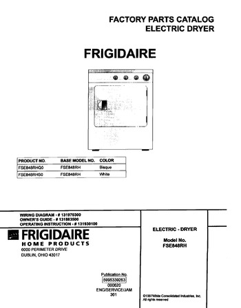 Diagram for FSE848RHS0