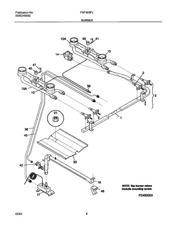 Diagram for FSF303PJDB