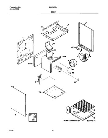 Diagram for FSF303PJDB