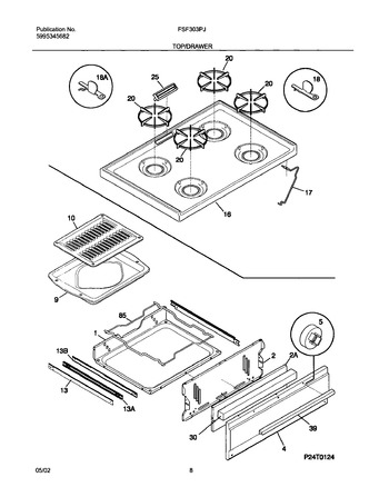 Diagram for FSF303PJDB