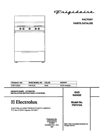 Diagram for FSF312ASA