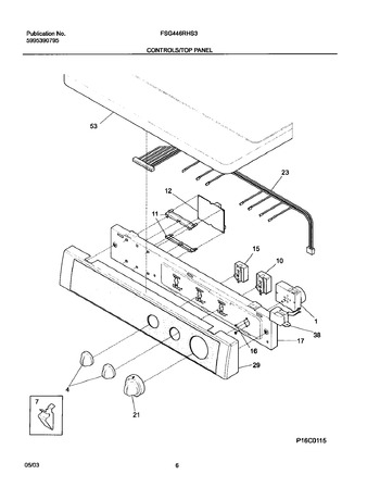 Diagram for FSG446RHS3