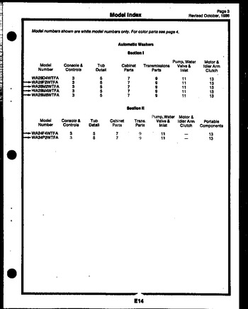 Diagram for FV16M6WTFA