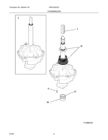 Diagram for FWS1339EC0