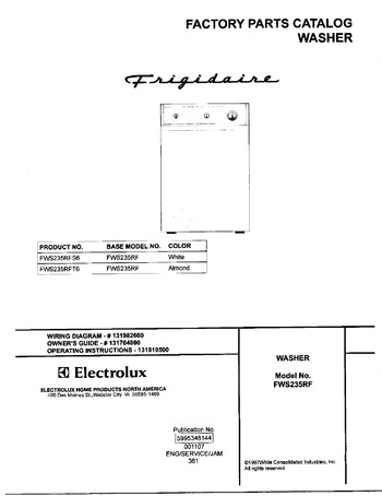 Diagram for FWS235RFS6