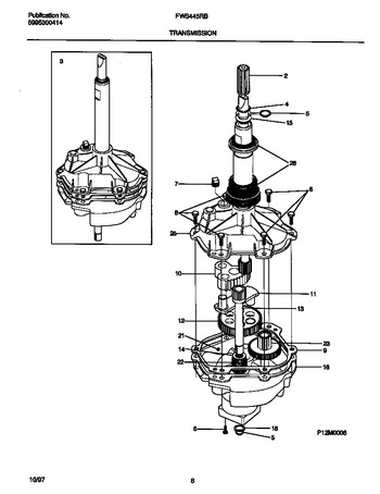 Diagram for FWS445RBT5