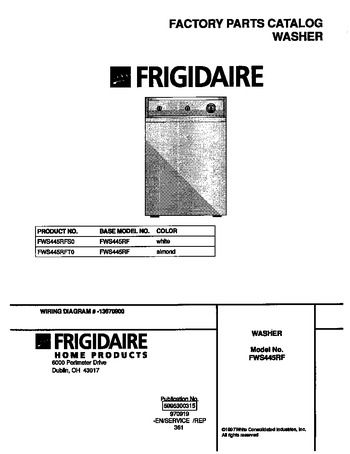 Diagram for FWS445RFT0