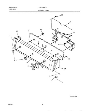 Diagram for FWS445RFS4