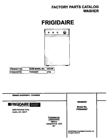 Diagram for FWS545RFS0