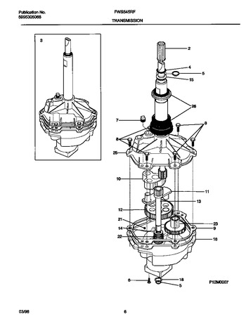 Diagram for FWS545RFS0