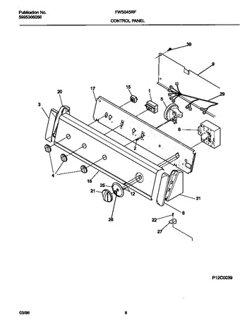 Diagram for FWS545RFS0