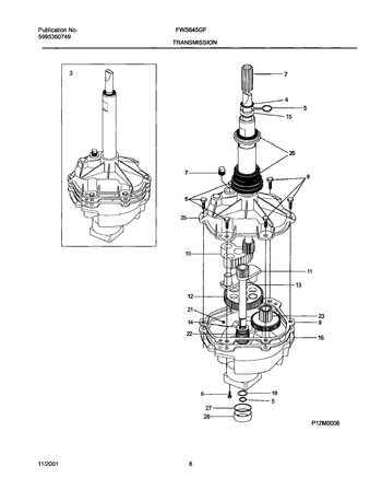 Diagram for FWS645GFS2