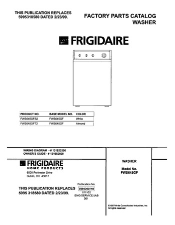 Diagram for FWS645GFS2