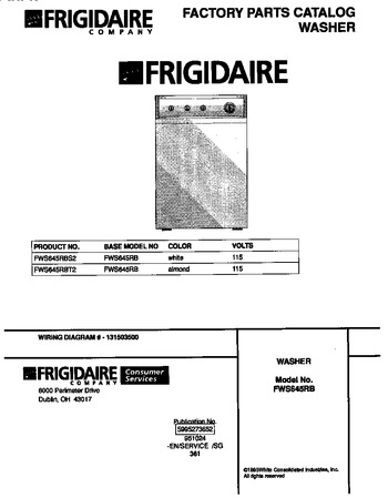 Diagram for FWS645RBT2