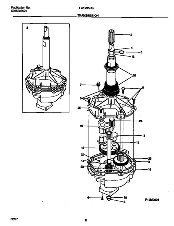 Diagram for FWS645RBT4