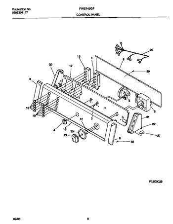 Diagram for FWS745GFT0