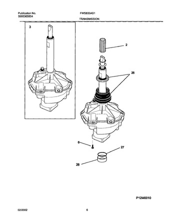 Diagram for FWS833AS1