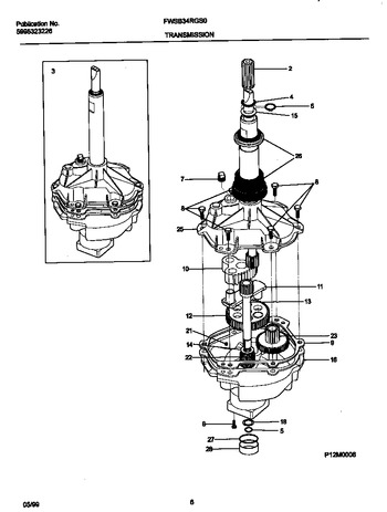 Diagram for FWSB34RGS0