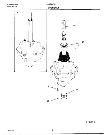 Diagram for FWSB34RGS1