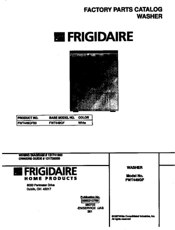 Diagram for FWT449GFS0