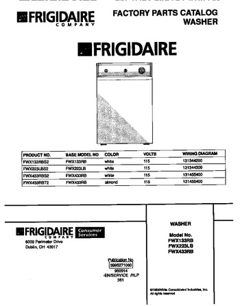 Diagram for FWX433RBT2