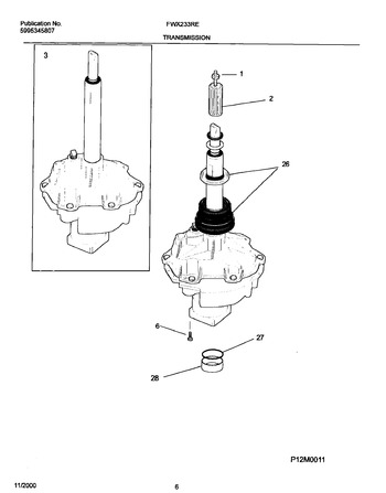 Diagram for FWX233RES6