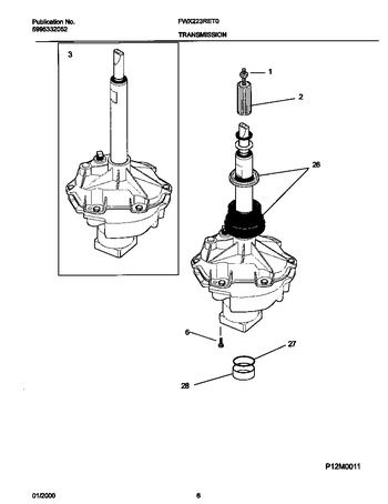 Diagram for FWX233RET0