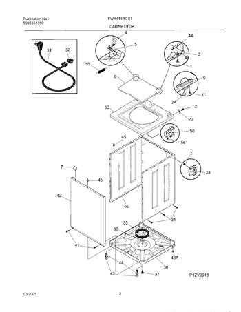 Diagram for FWX414RGS1