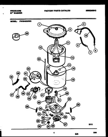 Diagram for FWX645DBW0