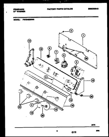 Diagram for FWX645DBW0