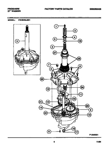 Diagram for FWX645LBS1