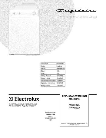 Diagram for FWX833AS2