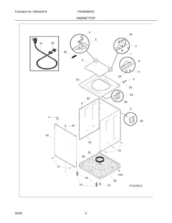 Diagram for FWX833MAS0