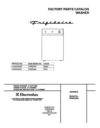 Diagram for FWX833SAS0