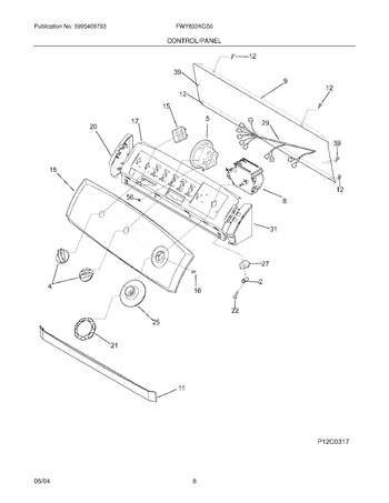 Diagram for FWY833KCS0