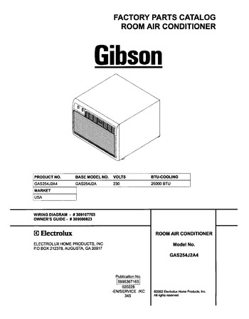 Diagram for GAS254J2A4