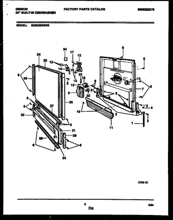 Diagram for GDB222RBR0