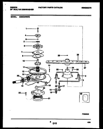 Diagram for GDB222RBR0