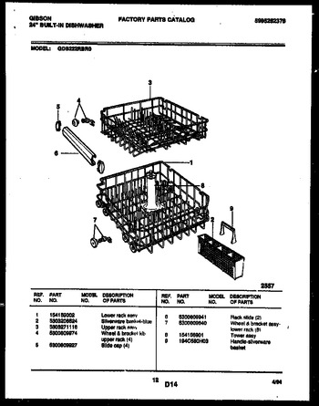 Diagram for GDB222RBR0