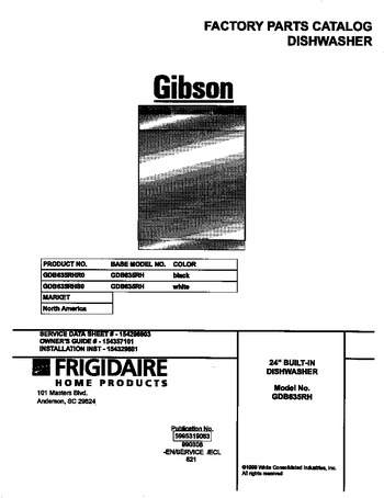 Diagram for GDB635RHS0