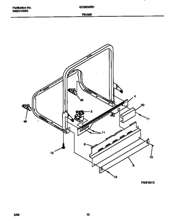 Diagram for GDB635RHS0