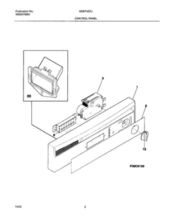 Diagram for GDB742RJB3