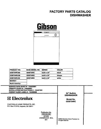 Diagram for GDB754RCS0