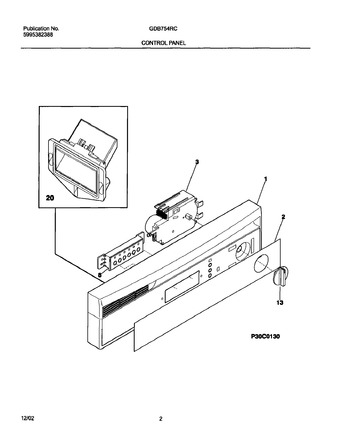 Diagram for GDB754RCQ0